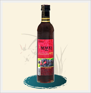 Korean Raspberry Wine